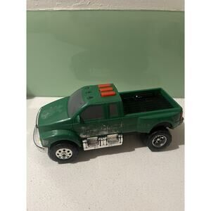 2008 Hasbro Tonka Mini Green Park Ranger Truck 6.5” Red Buttons Lights & Sound